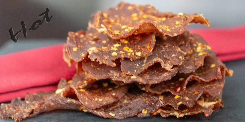 Hot Beef Jerky Chips